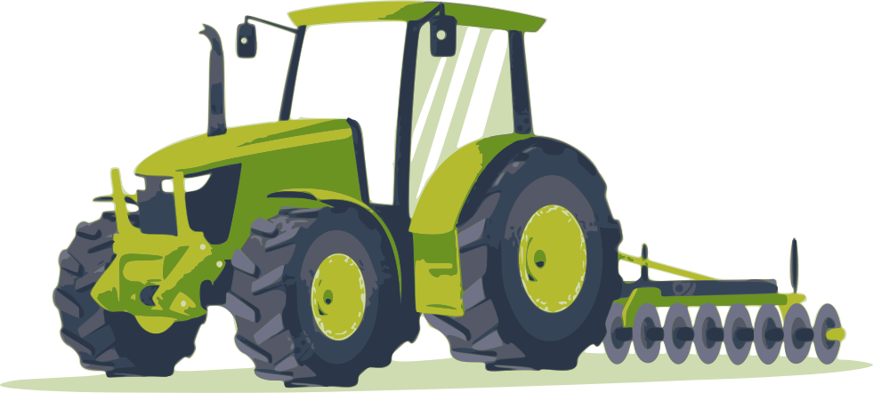 Vektorska slika traktora